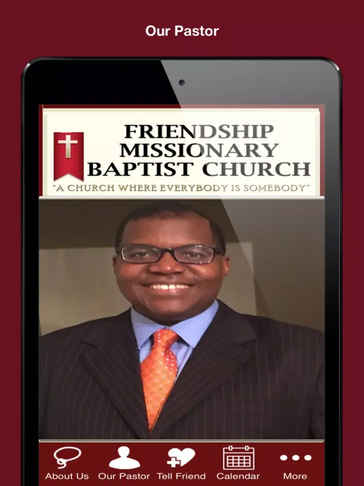 Friendship Baptist Church. iPad  Ekran Görüntüleri