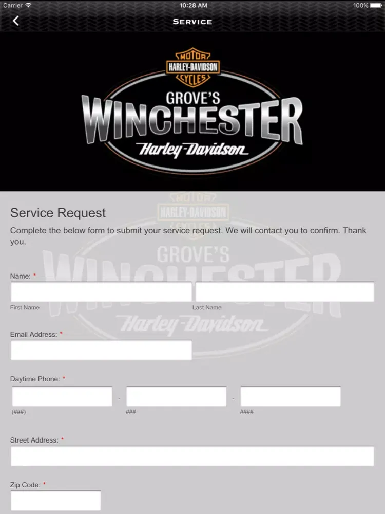 Screenshot di Grove's Winchester H-D iPad 