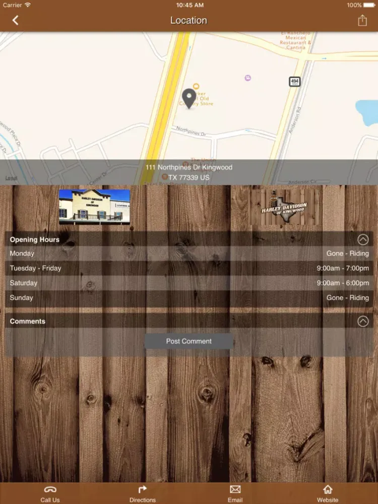 Harley-Davidson of Kingwood iPad  Screenshots