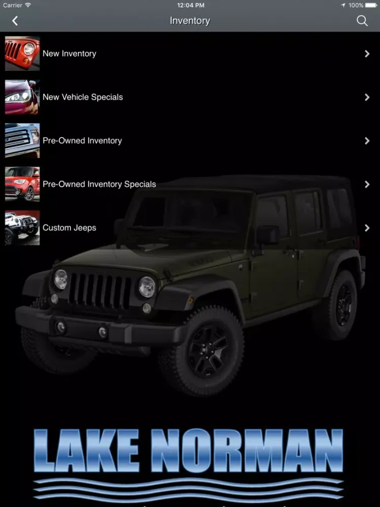 Lake Norman Chrysler Dodge iPad  স্ক্রিনশট