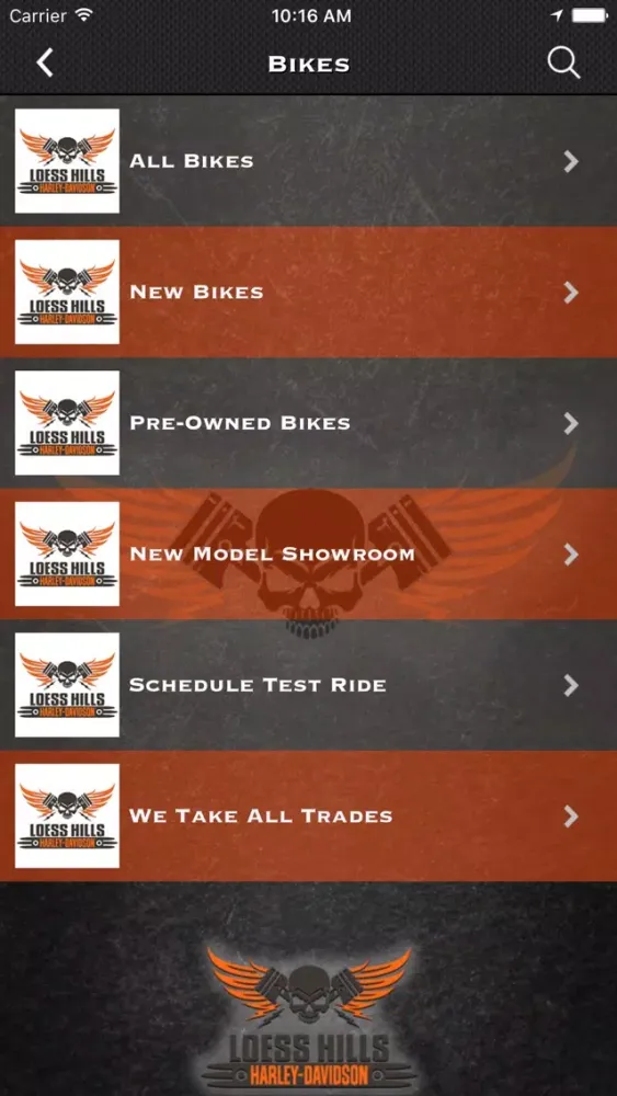 Loess Hills Harley-Davidson應用截圖