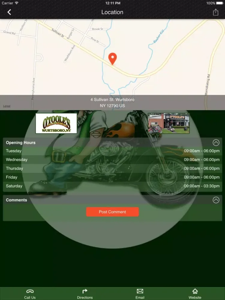 O'Toole's Harley-Davidson iPad 应用截图