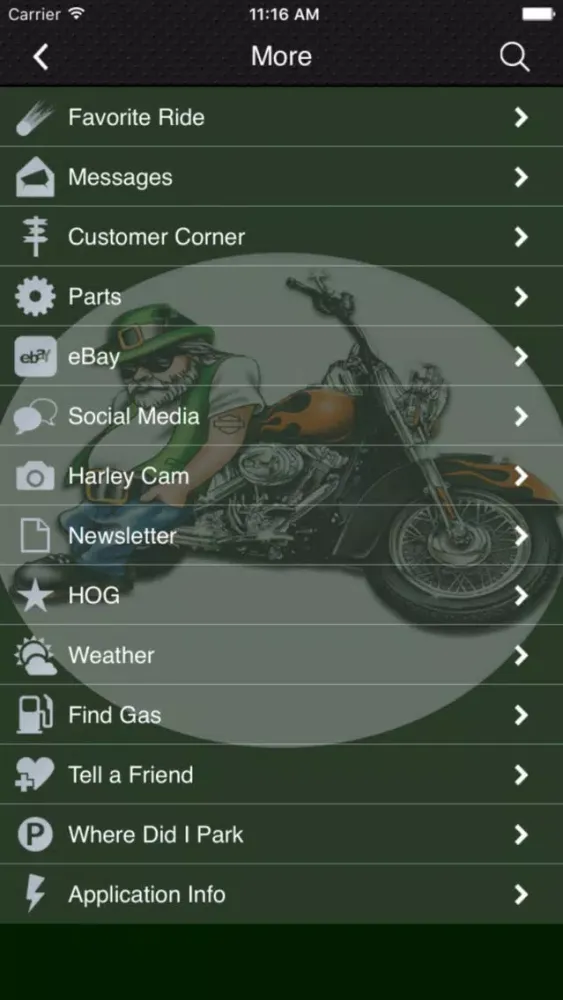 O'Toole's Harley-Davidson应用截图