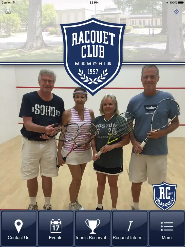 The Racquet Club of Memphis iPad 應用截圖