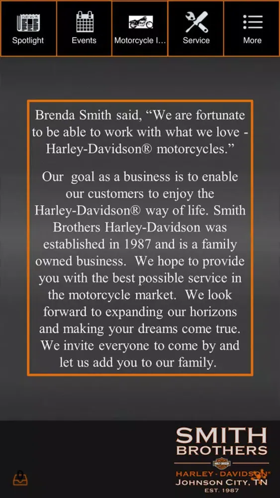 Smith Brothers Harley-Davidson Screenshots