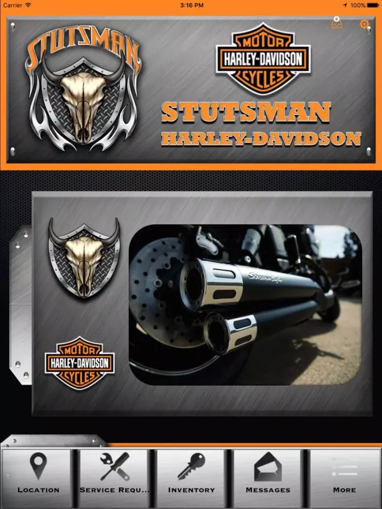 Stutsman Harley-Davidson iPad 应用截图