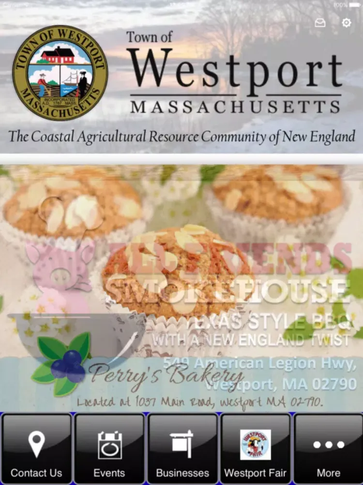 Town of Westport MA iPad 应用截图