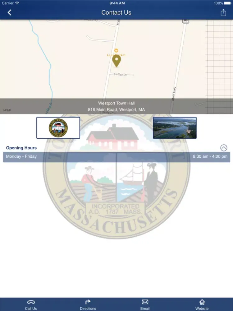 Town of Westport MA iPad 应用截图