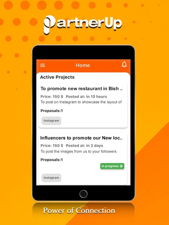 Скриншоты PartnerUp: Biz & Creator Match iPad 