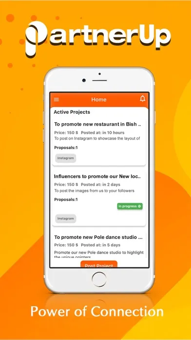 Скриншоты PartnerUp: Biz & Creator Match