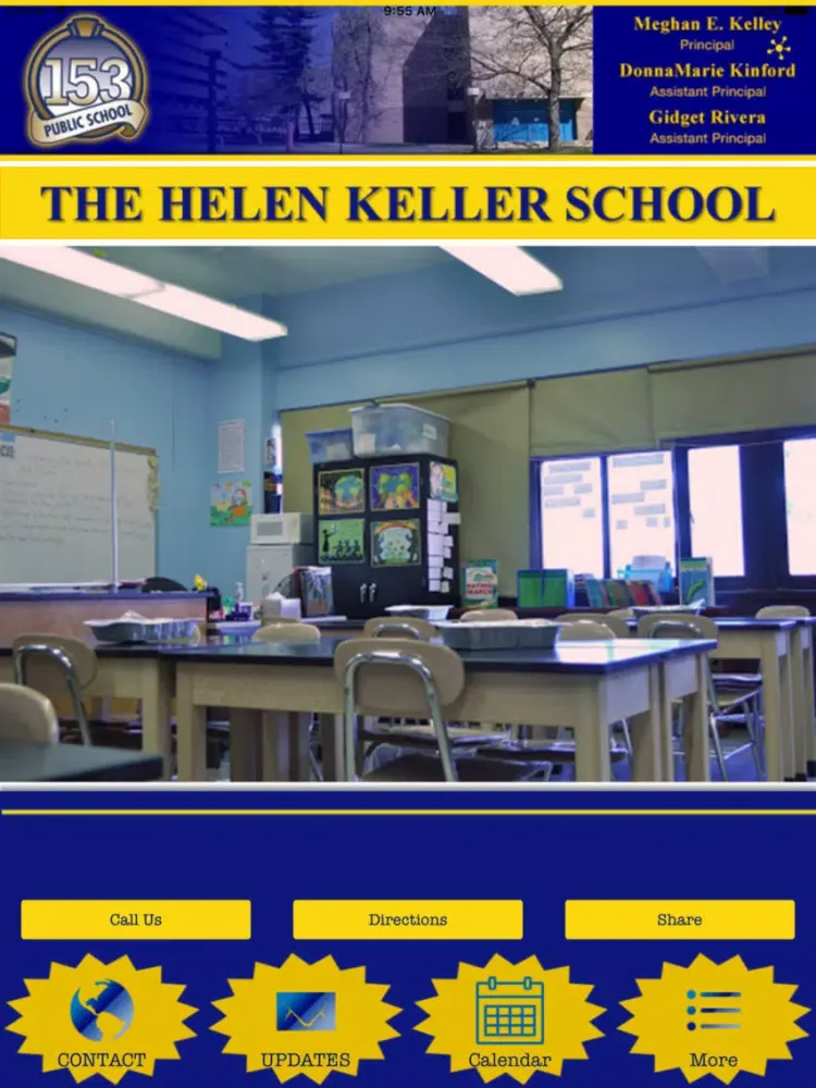 Ảnh chụp màn hình của PS153 The Helen Keller School iPad 