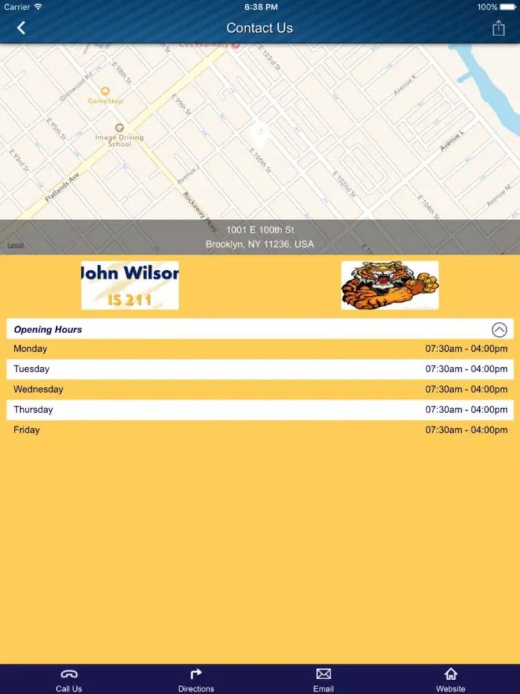Скриншоты IS211 John Wilson School iPad 