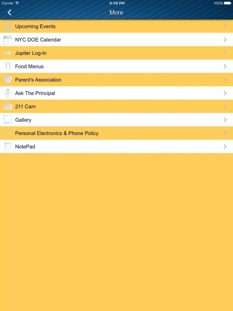 Скриншоты IS211 John Wilson School iPad 