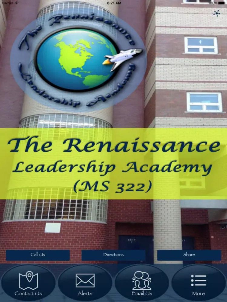 Ảnh chụp màn hình của MS 322 Renaissance Leadership iPad 