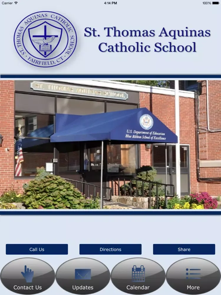 St. Thomas Aquinas School. iPad 應用截圖