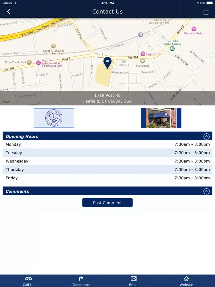 St. Thomas Aquinas School. iPad 應用截圖