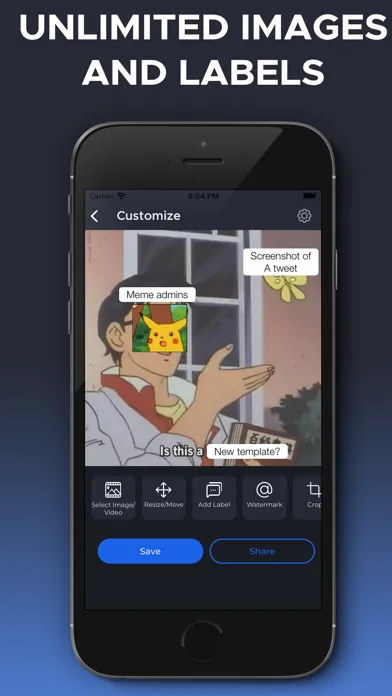 Meta Meme: Video/Image Maker سکرین شاٹس
