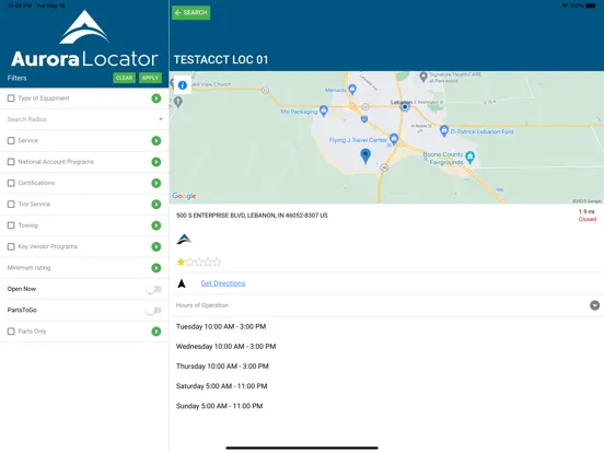 Captures d'écran de Aurora Dealer Locator iPad 