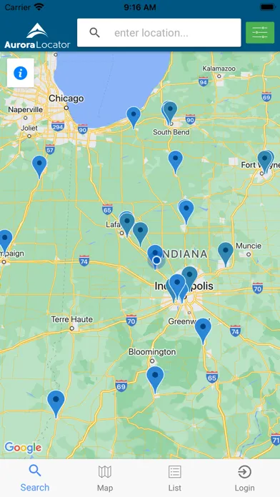 Captures d'écran de Aurora Dealer Locator