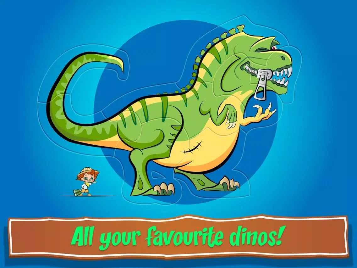 Capturas de pantalla de Kids Discover Dinosaurs! Puzzle Games for Toddlers iPad 
