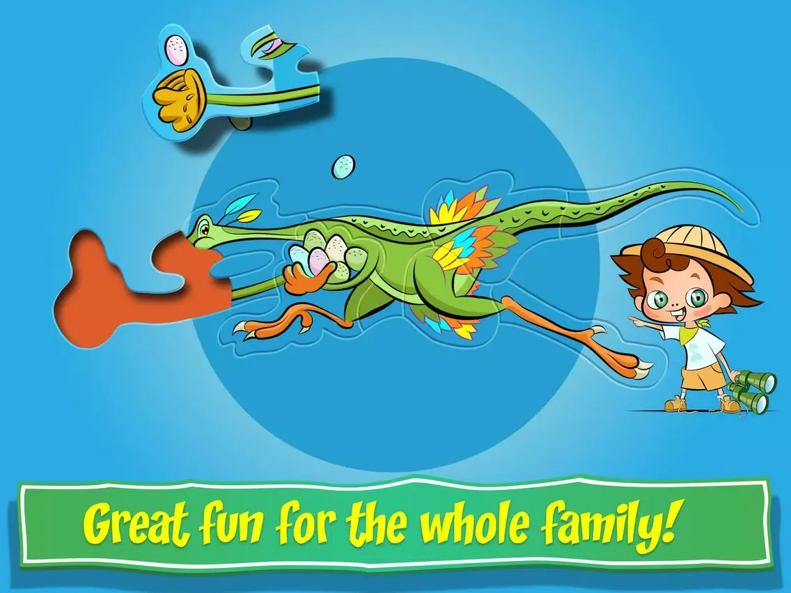 Capturas de pantalla de Kids Discover Dinosaurs! Puzzle Games for Toddlers iPad 