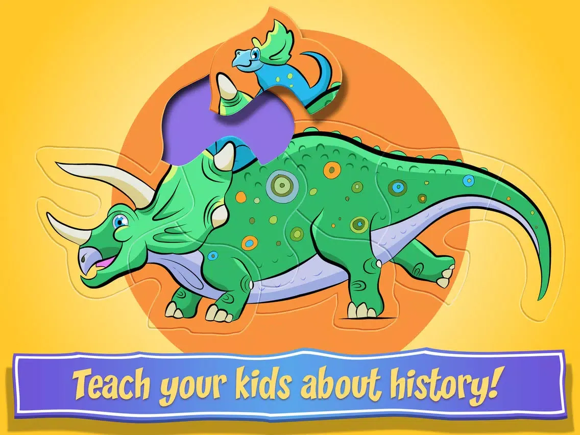 Capturas de pantalla de Kids Discover Dinosaurs! Puzzle Games for Toddlers iPad 