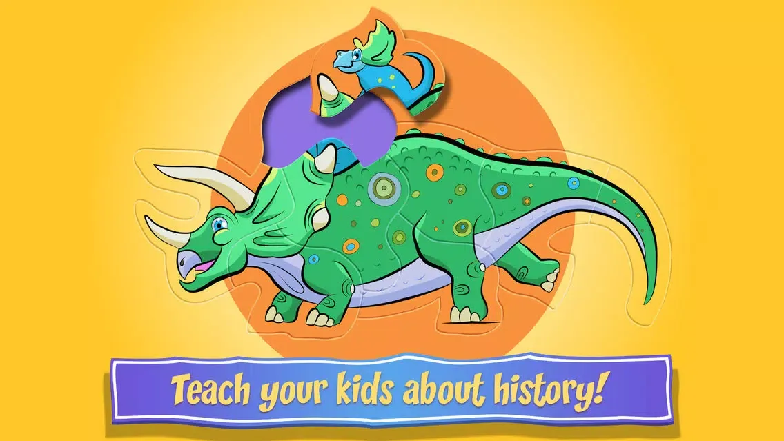 Capturas de pantalla de Kids Discover Dinosaurs! Puzzle Games for Toddlers