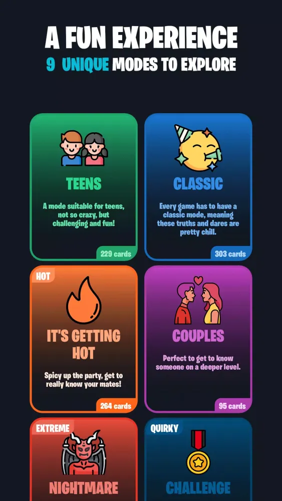 Truth or Dare Screenshots