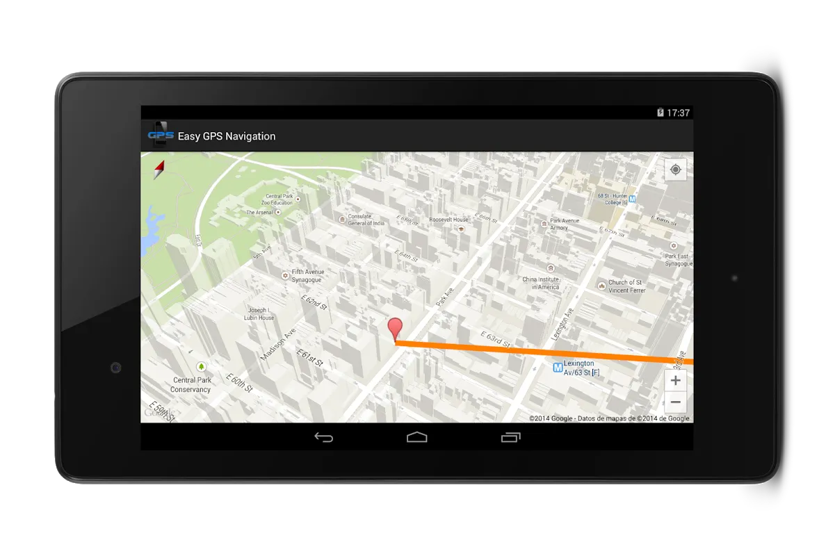 ภาพหน้าจอของ Easy GPS Navigation