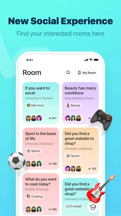 Screenshot di PartyChat - Voice Chat Room