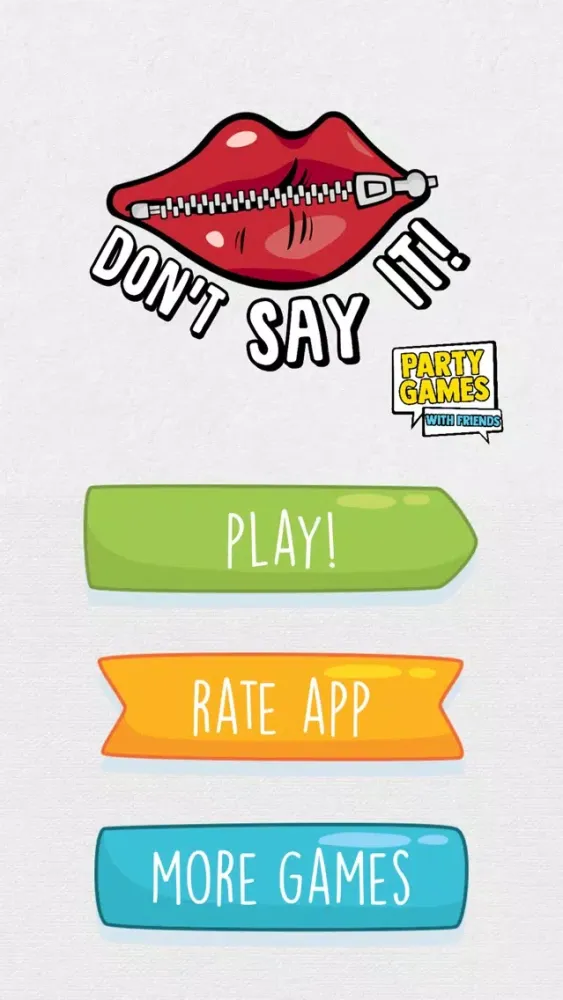 Don't Say It! Party Game应用截图