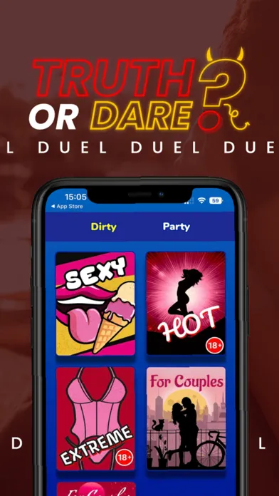 Truth or Dare Duel! Dirty Game स्क्रीनशॉट