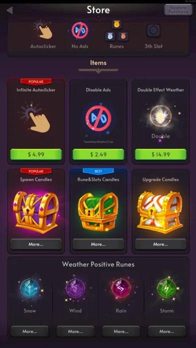 Candle Clicker Idle: Dungeon Screenshots