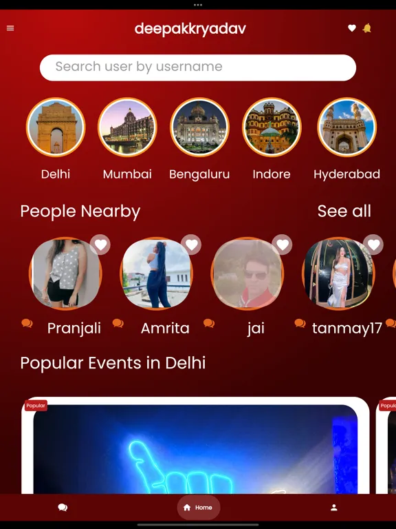 Party Peoples iPad  Screenshots