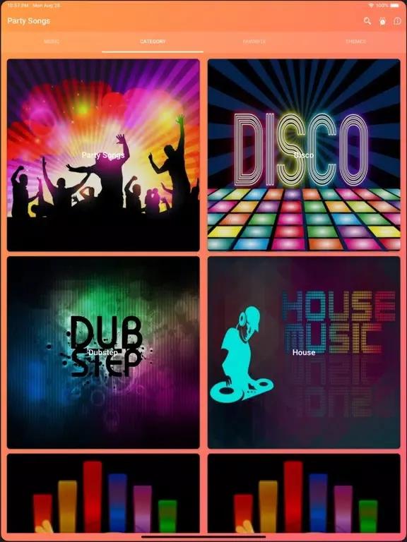 Party Songs - Best Party Music iPad  স্ক্রিনশট