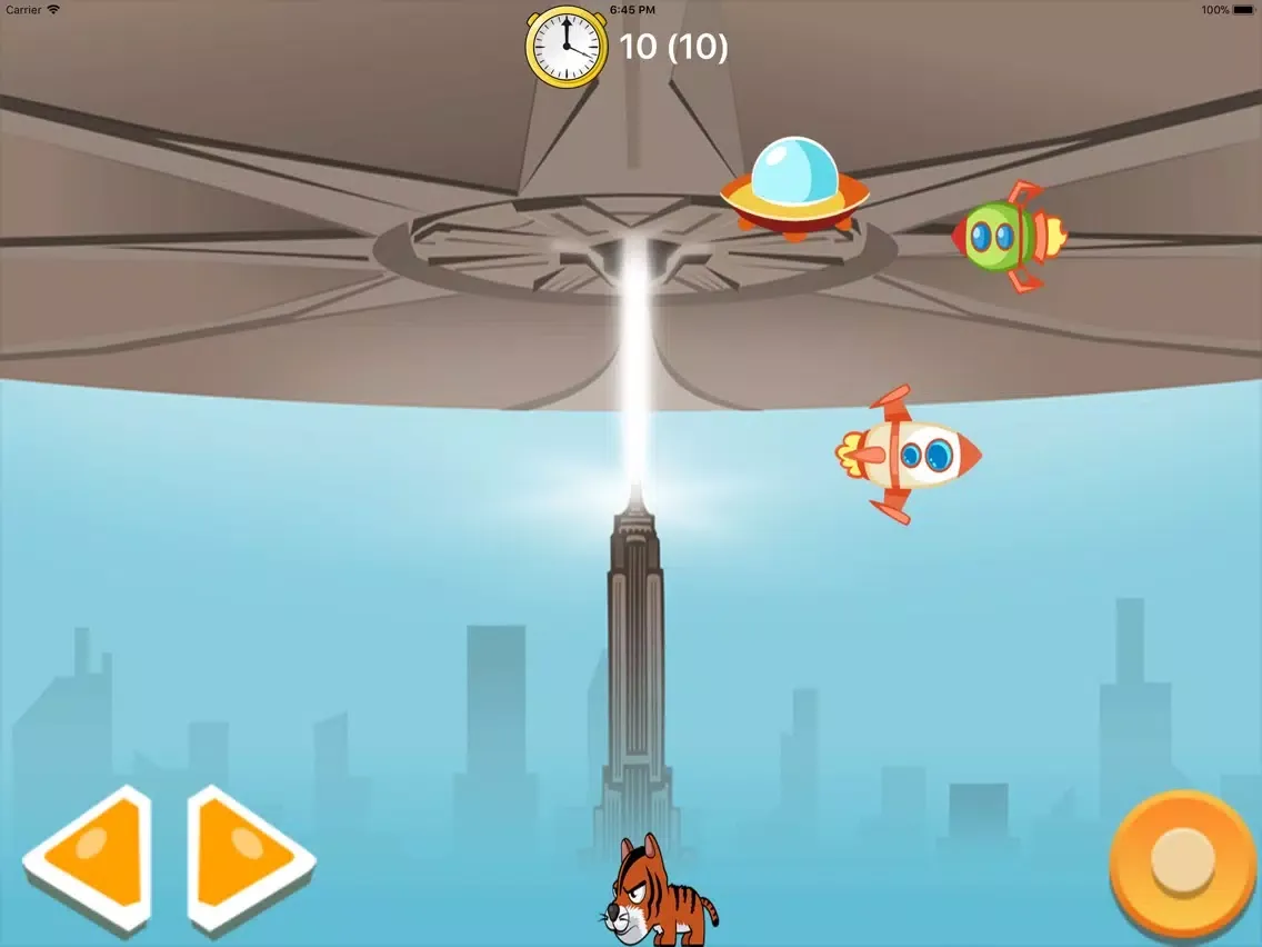 Capturas de tela do SpaceShips Competition iPad 