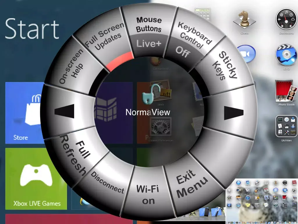 Zrzuty ekranu VNC Pocket Office Pro iPad 