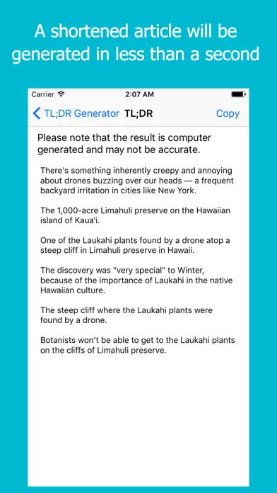 TL;DR - Too Long Don't Read スクリーンショット