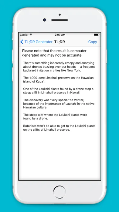 TL;DR - Too Long Don't Read スクリーンショット