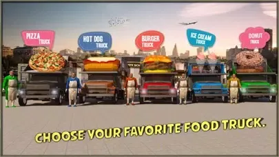 Tangkapan skrin Food Truck Driving Simulator
