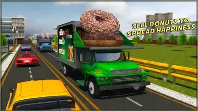 Tangkapan skrin Food Truck Driving Simulator