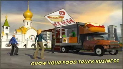 Tangkapan skrin Food Truck Driving Simulator