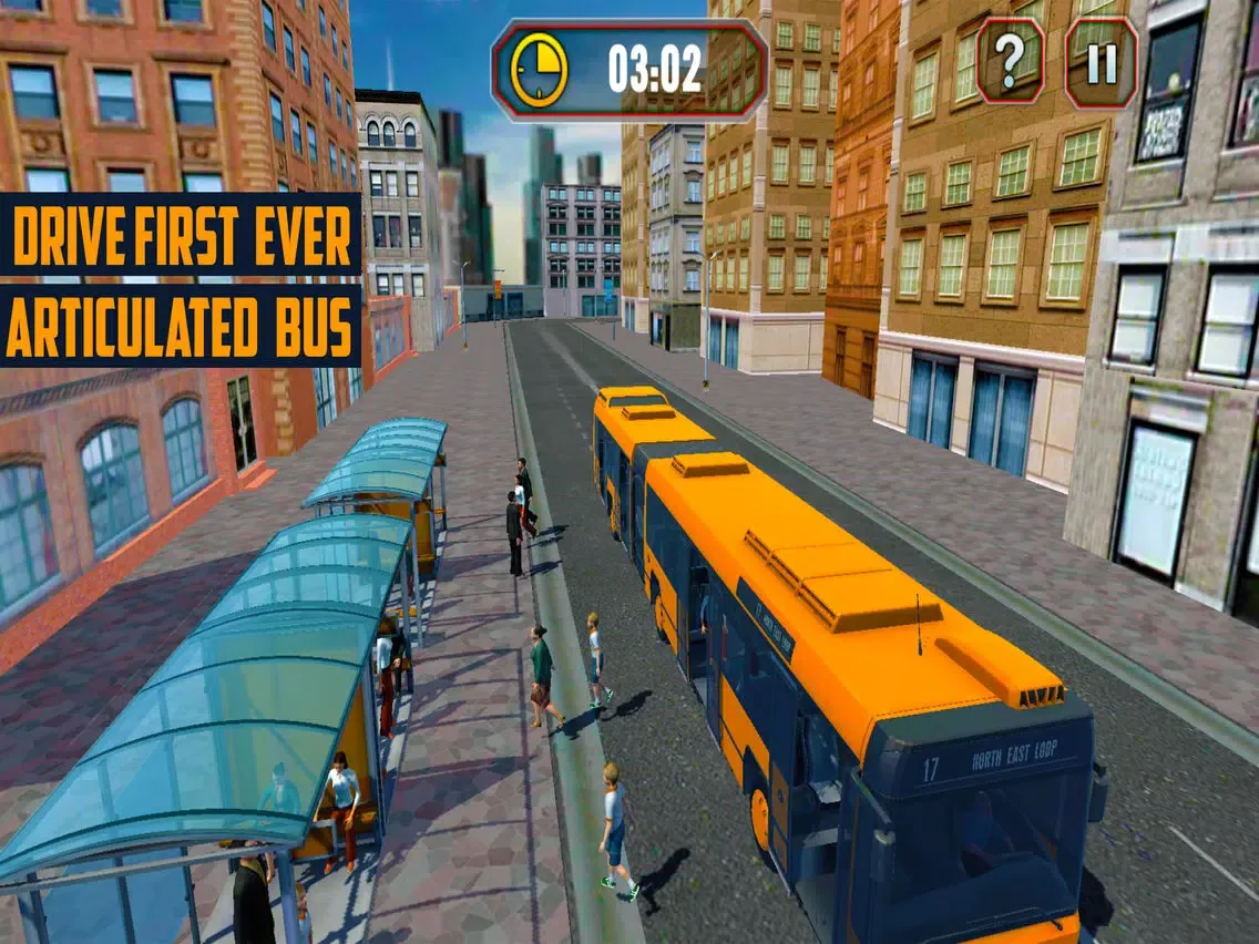 Smart Bus Driving Academy Game iPad 應用截圖