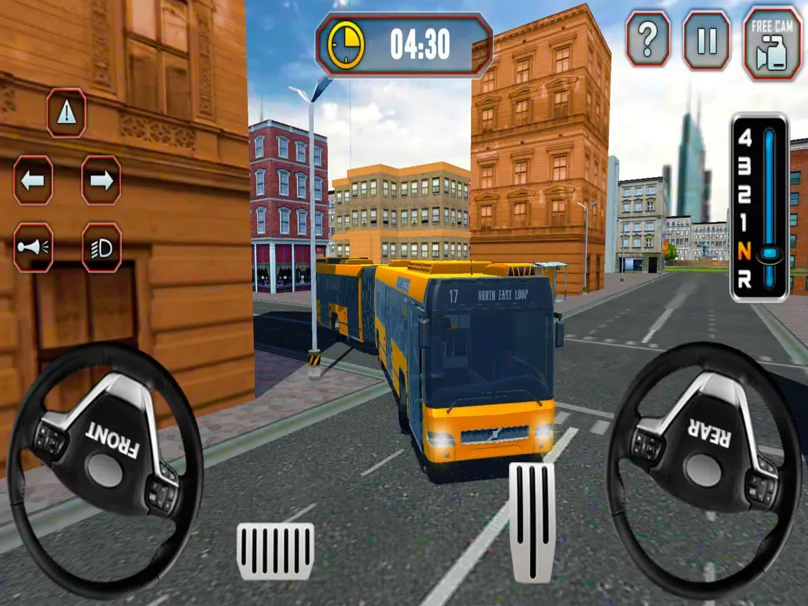 Smart Bus Driving Academy Game iPad 應用截圖