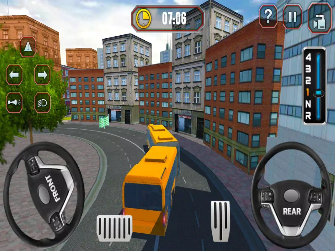 Smart Bus Driving Academy Game iPad 應用截圖