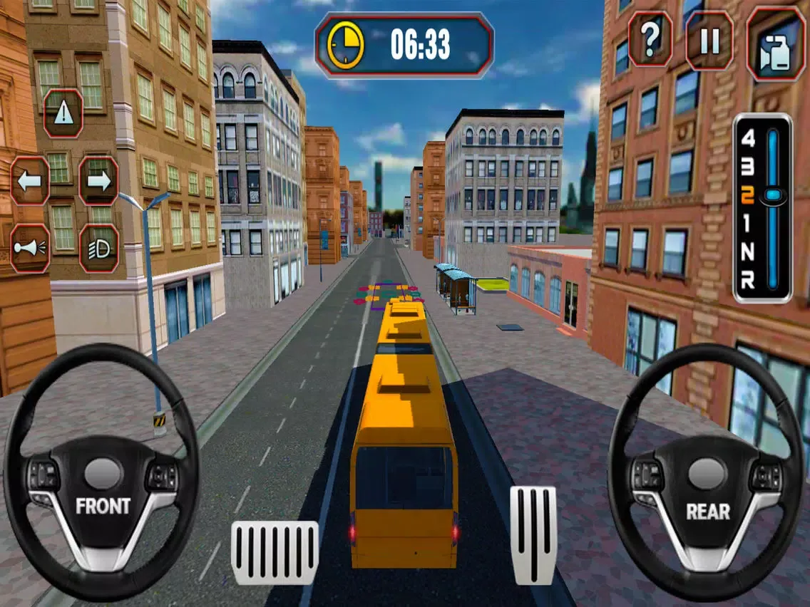 Smart Bus Driving Academy Game iPad 應用截圖