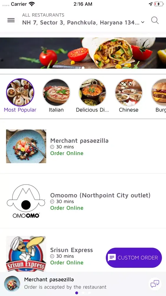 Captures d'écran de PasarZilla - Makan Galore