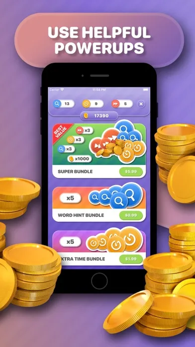 ภาพหน้าจอของ Word Guess - Unlimited Puzzles