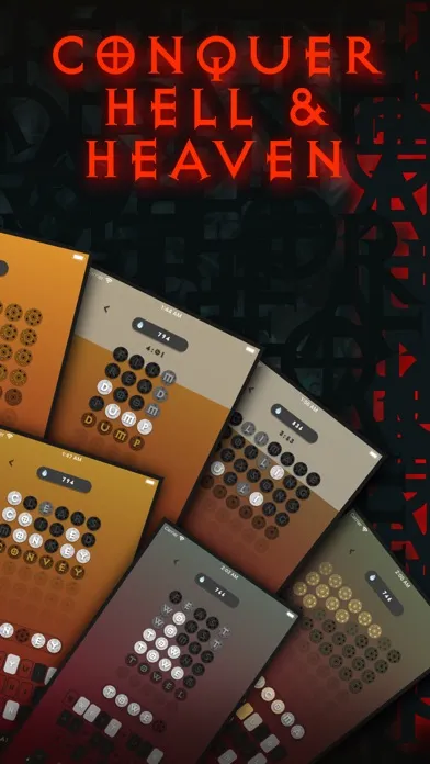 Word Inferno: Epic Hard Games Screenshots