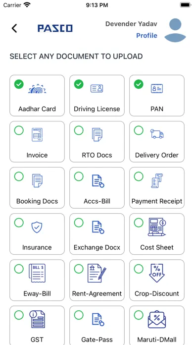 Pasco Digital Screenshots